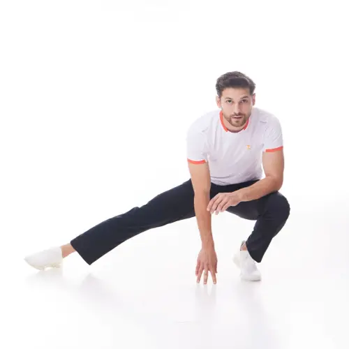 Pants - ЧЕРНО-ОРАНЖЕВЫЙ - 5