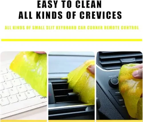 paobteiy Car Cleaning Gel,2023 Car Accessories for Women and Man, 5-Pack Car Cleaning Supplies, Universal Car Detailing Kit,Auto Car Cleaning Kit Car Interior Cleaner for PC Tablet Laptop (5) - 5