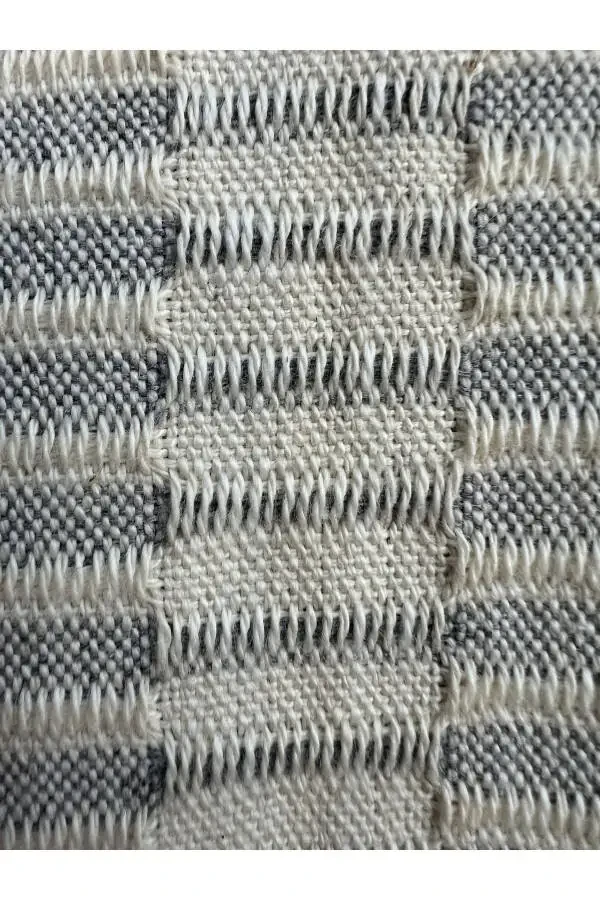 Papatya Pamuklu Peştamal Bornoz-Gri - 6