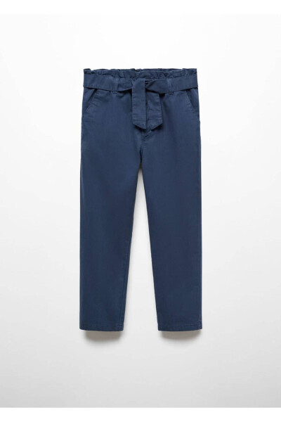 Paper bag trousers - MANGO KIDS