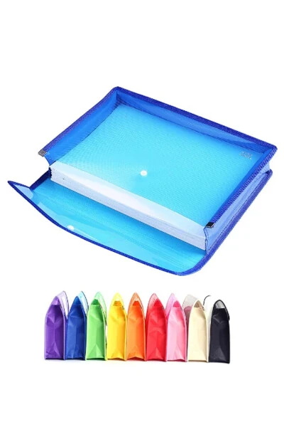 Папка для документов A5, папка-конверт из ПП 1 шт. оранжевый - GENEL MARKALAR (1)