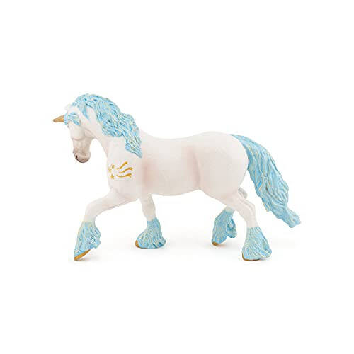 Papo Magic Unicorn with Blue Toy Figure - 2