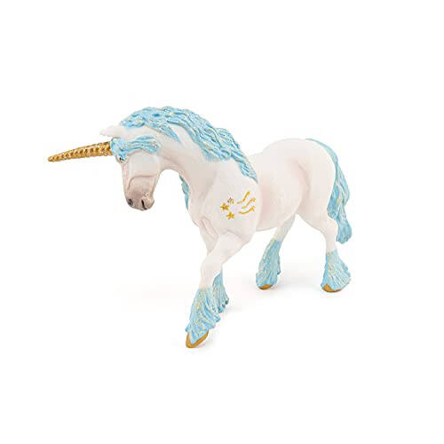 Papo Magic Unicorn with Blue Toy Figure - 3