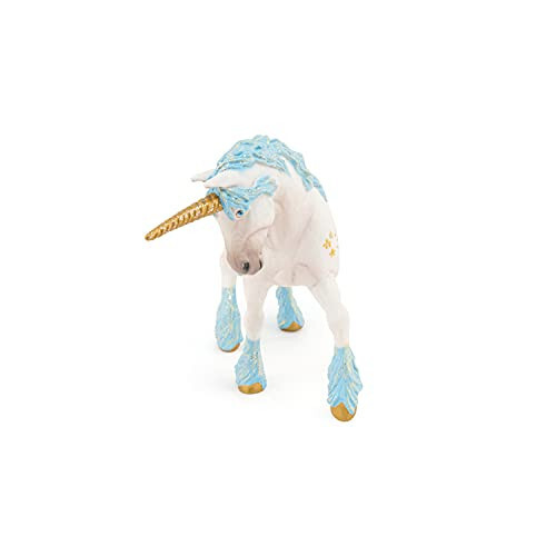 Papo Magic Unicorn with Blue Toy Figure - 4