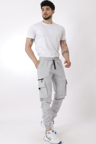 Parachute Fabric Sport Wear Printed Cargo/Jogger Pants - 5