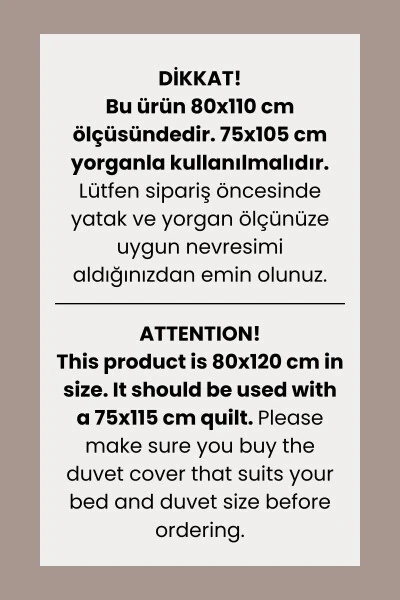 Park Yatak Nevresim Takımı (80X110) | Daisy Leaves - TBA COLLECTION (1)