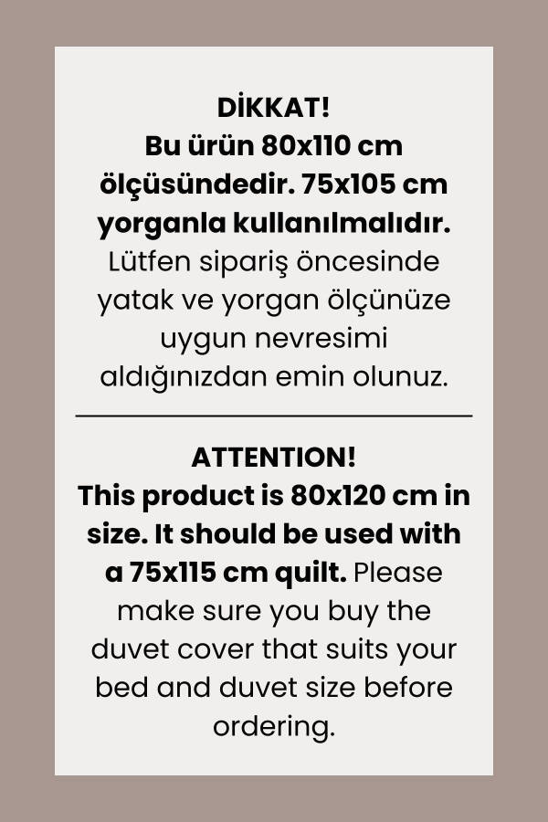 Park Yatak Nevresim Takımı (80X110) | Daisy Leaves - 2