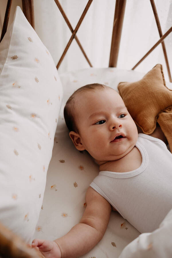 Park Yatak Nevresim Takımı (80X110) | Daisy Leaves - 6