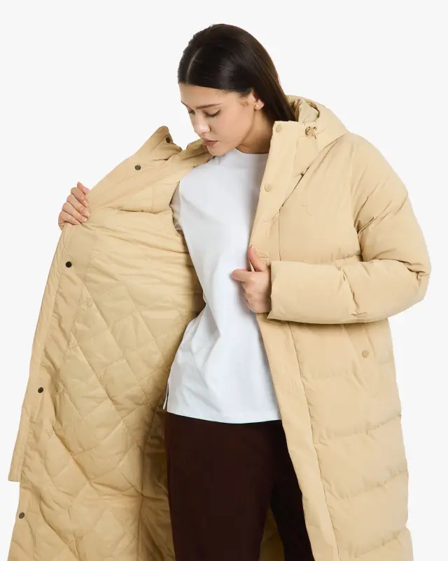 Parka Ceket - BEJ - 14