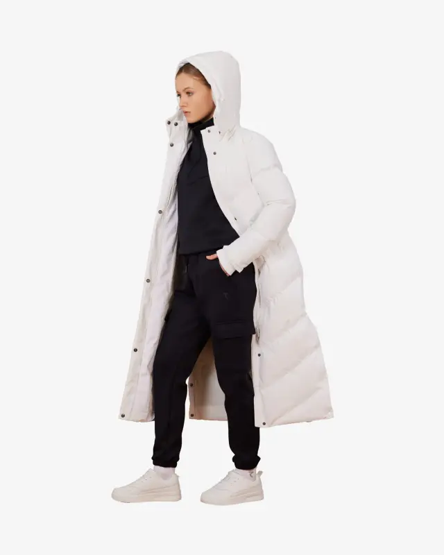 Parka Ceket - BEYAZ - 6