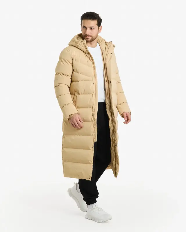 Parka Ceket - Bej - 2