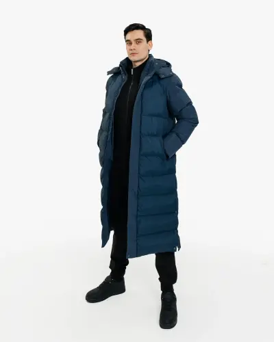 Parka Ceket - LACİVERT - 5