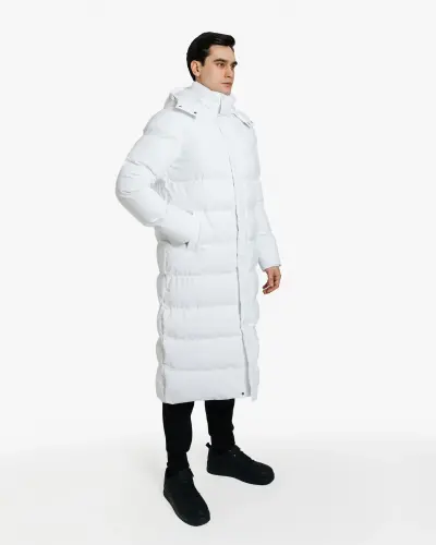 Parka Jacket - WHITE - 3