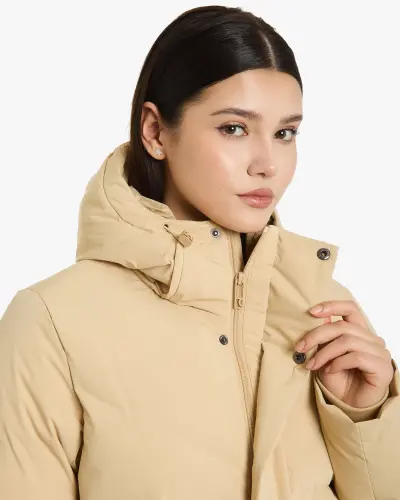 Parka Kurtka - BEJ - 9