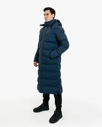 Parka kurtka - TO'Q KO'K - 7SABER (1)