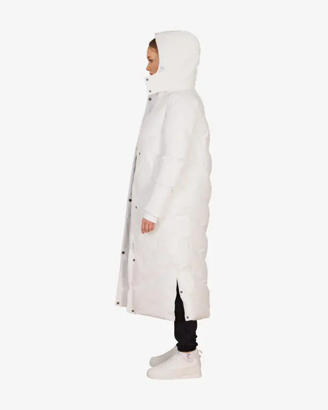 Parka Jacket - WHITE - 3