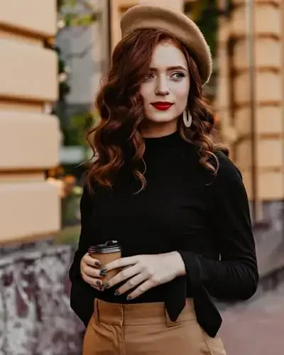 Parquet Solid Color French Beret Hat. Classic French, Casual and Chic Lightweight Cap for Women - 2