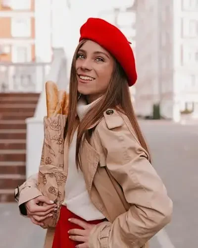 Parquet Solid Color French Beret Hat. Classic French, Casual and Chic Lightweight Cap for Women - PARQUET (1)