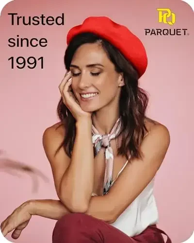 Parquet Solid Color French Beret Hat. Classic French, Casual and Chic Lightweight Cap for Women - 4