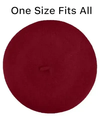 Parquet Solid Color French Beret Hat. Classic French, Casual and Chic Lightweight Cap for Women - 6