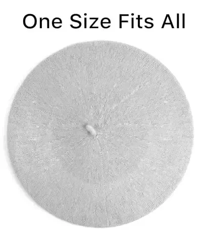 Parquet Solid Color French Beret Hat. Classic French, Casual and Chic Lightweight Cap for Women - 7