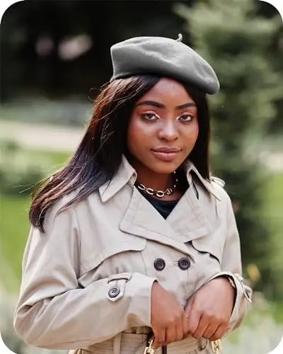 Parquet Solid Color French Beret Hat. Classic French, Casual and Chic Lightweight Cap for Women - 4