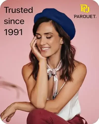 Parquet Solid Color French Beret Hat. Classic French, Casual and Chic Lightweight Cap for Women - 4