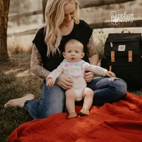 Parker Baby Bandana Drool Bibs 4 Pack Baby Bibs for Boys, Girls, Unisex - 6