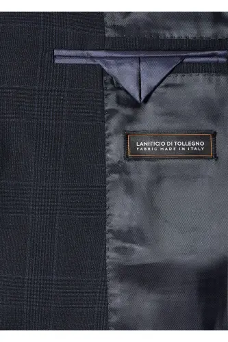 Parlak Mavi Erkek Yetişkin Blazer Ceket 47094008-Parlak Mavi - 3