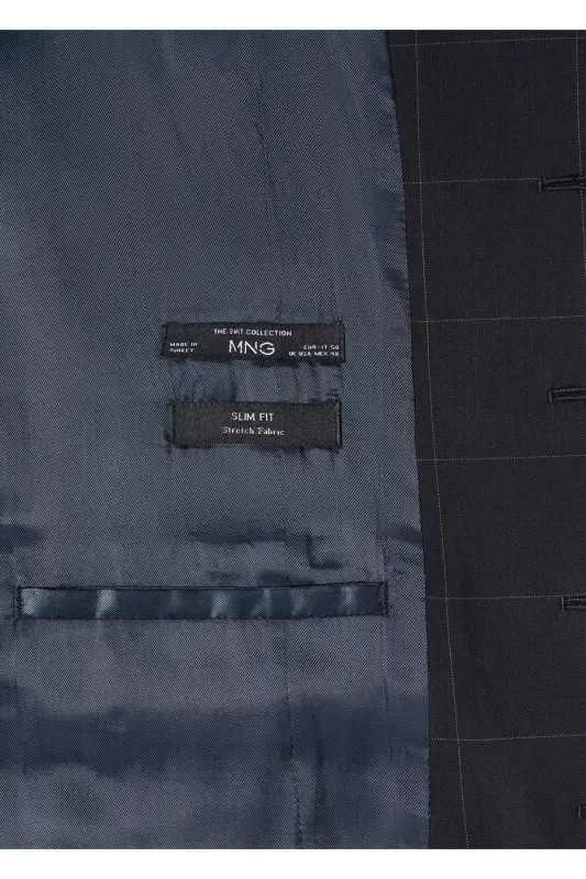 Parlak Mavi Erkek Yetişkin Yelek 47001176-Parlak Mavi - 5