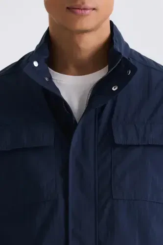 Parlament Comfort Fit Raised Collar All-Season Sports Jacket - 3