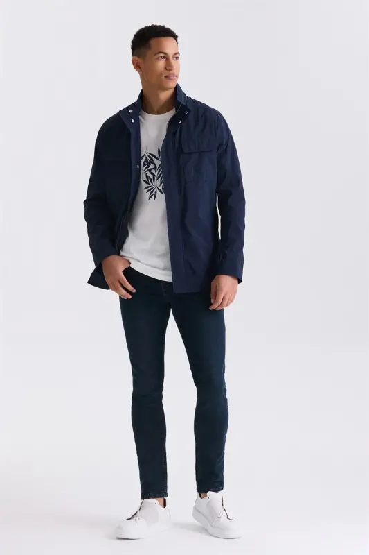 Parlament Comfort Fit Stand-Up Collar Seasonal Sports Coat - 2