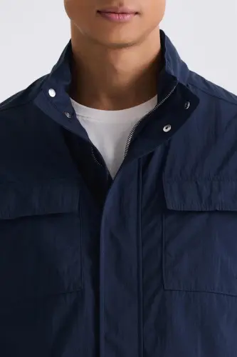 Parlament Comfort Fit Yuqori yoqali mavsumiy sport kurtka - 3