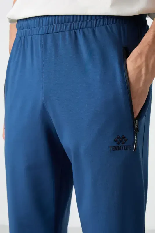 Parlament fermuar cho'ntakli standart bichimli jogger erkaklar sport shimi - 84587-Parlament - 4