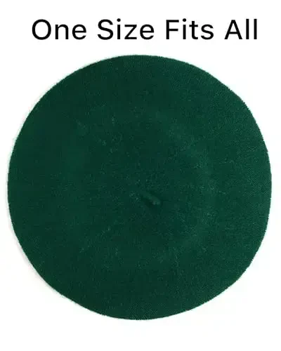 Parquet Solid Color French Beret Hat. Classic French, Casual and Chic Lightweight Cap for Women - 5