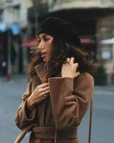 Parquet Solid Color French Beret Hat. Classic French, Casual and Chic Lightweight Cap for Women - PARQUET (1)