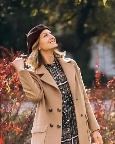 Parquet Solid Color French Beret Hat. Classic French, Casual and Chic Lightweight Cap for Women - PARQUET (1)