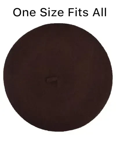 Parquet Solid Color French Beret Hat. Classic French, Casual and Chic Lightweight Cap for Women - 7