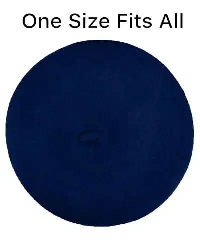 Parquet Solid Color French Beret Hat. Classic French, Casual and Chic Lightweight Cap for Women - 6