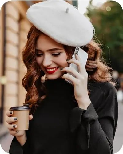 Parquet Solid Color French Beret Hat. Classic French, Casual and Chic Lightweight Cap for Women - PARQUET (1)