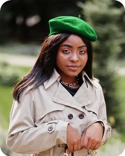 Parquet Solid Color French Beret Hat. Classic French, Casual and Chic Lightweight Cap for Women - 4