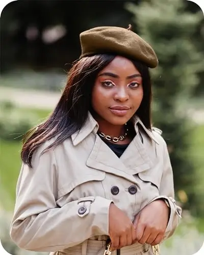 Parquet Solid Color French Beret Hat. Classic French, Casual and Chic Lightweight Cap for Women - 4