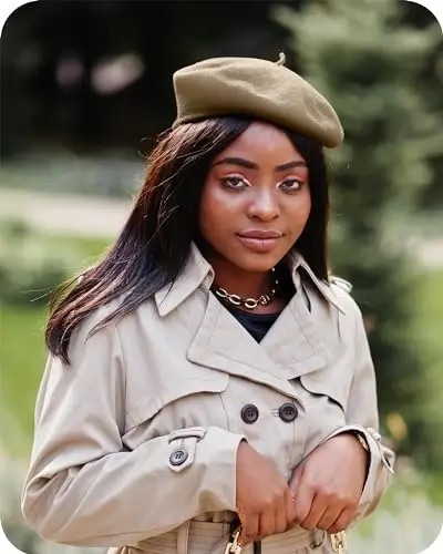 Parquet Solid Color French Beret Hat. Classic French, Casual and Chic Lightweight Cap for Women - 3
