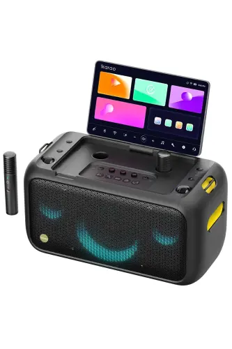 Partybox Break X1 800W Karaoke Bluetooth Speaker Set, Built-in 13.3