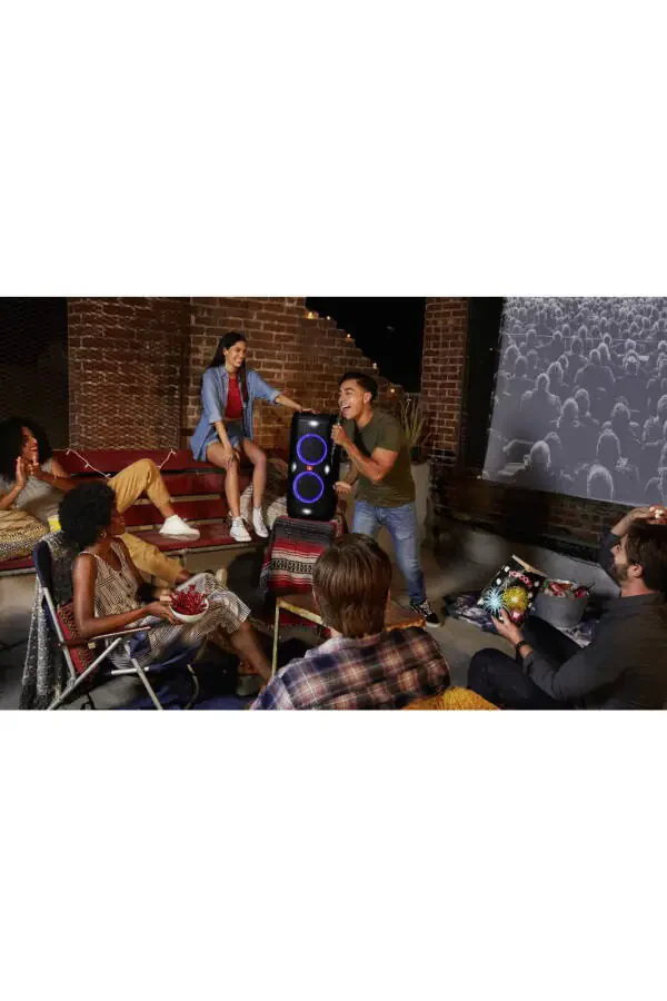 Partybox Kabloli Karaoke Mikrofon Qora-jb.pbm100blk - 6