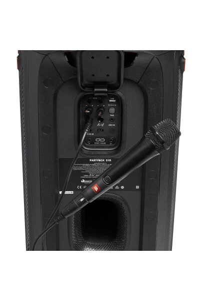 Partybox Wired Karaoke Microphone Black-jb.pbm100blk - 5
