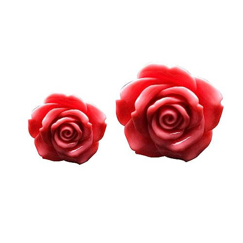 PartyKindom 1 Pair Solid Perfume for Car Vehicle Vent Ornament Car Air Freshener Clip Rose Car Vent Clips Essential Aromatherapy Automotive Diffuser Automobile Inner Decoration Car Clip Charm - 1