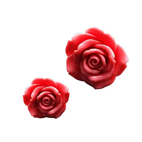 PartyKindom 1 Pair Solid Perfume for Car Vehicle Vent Ornament Car Air Freshener Clip Rose Car Vent Clips Essential Aromatherapy Automotive Diffuser Automobile Inner Decoration Car Clip Charm - 3