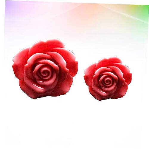 PartyKindom 1 Pair Solid Perfume for Car Vehicle Vent Ornament Car Air Freshener Clip Rose Car Vent Clips Essential Aromatherapy Automotive Diffuser Automobile Inner Decoration Car Clip Charm - 6