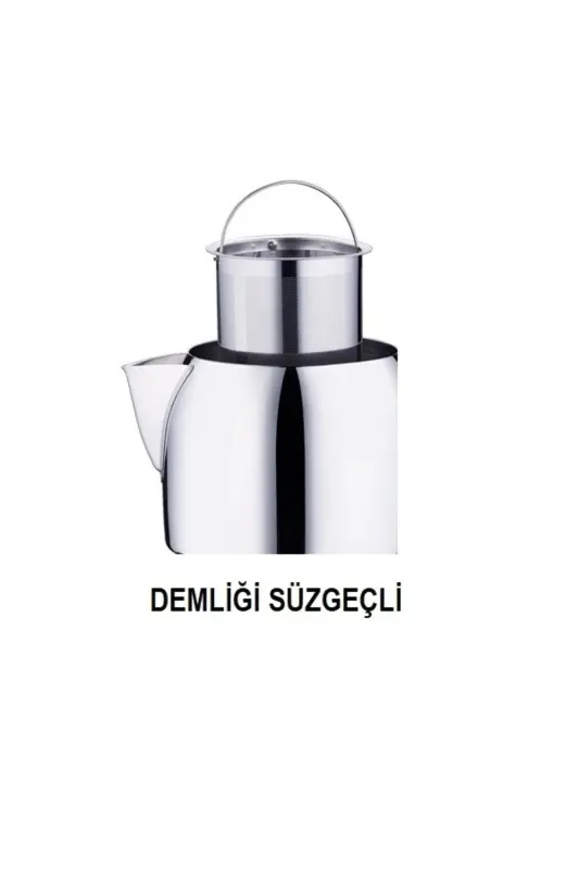 Paslanmaz Çelik Elektrikli Çay Makinesi 2.6 lt -yeni Seri- - AZURA - 2
